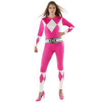 Womens Pink Power Ranger Morphsuit