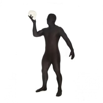 Mens Black Morphsuit Costume