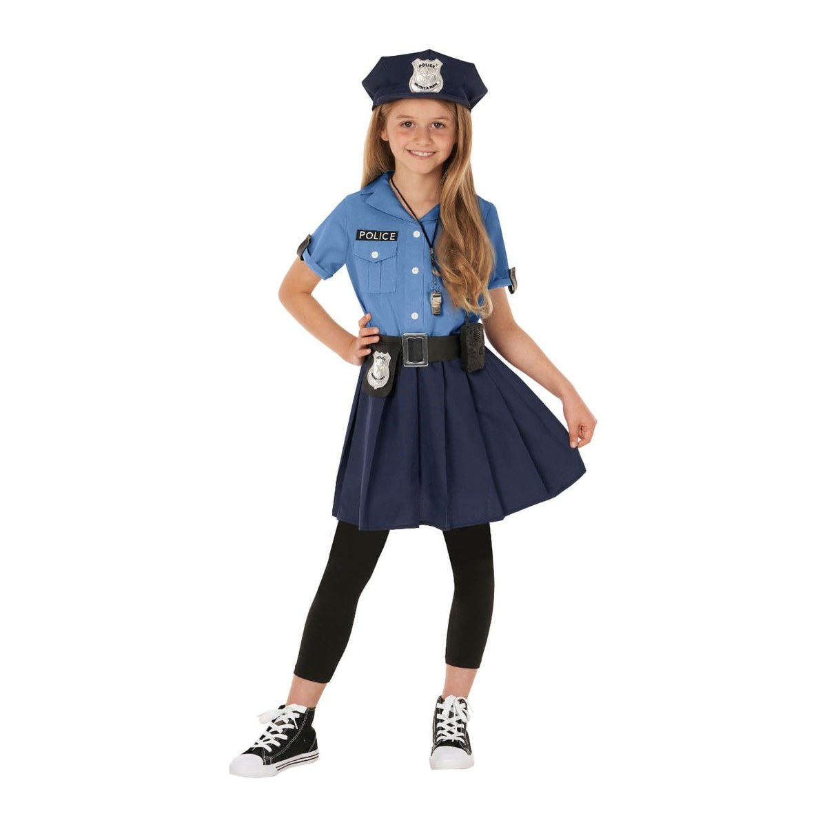 Kids Blue Police Costume