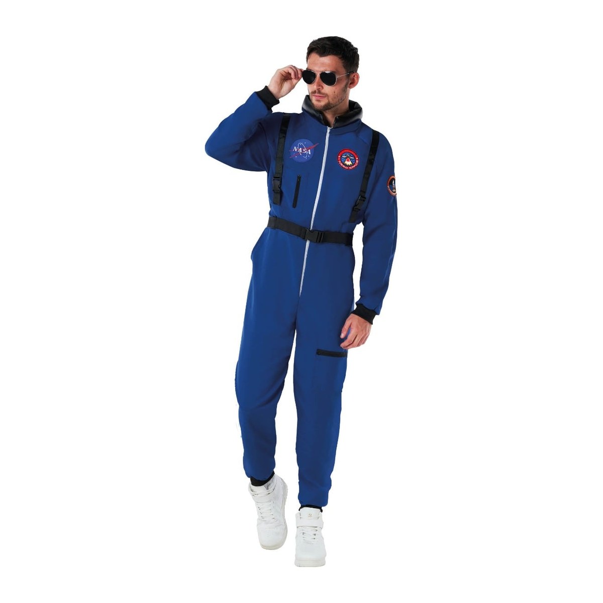 Mens Blue Astronaut Costume