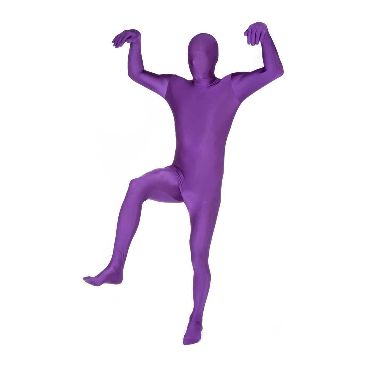 Mens Purple Morphsuit Costume