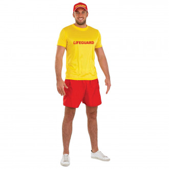 Mens 90s Lifeguard Costume