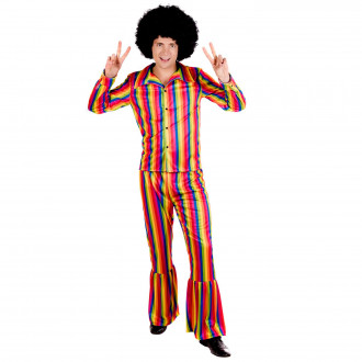 Mens Rainbow Suit Costume